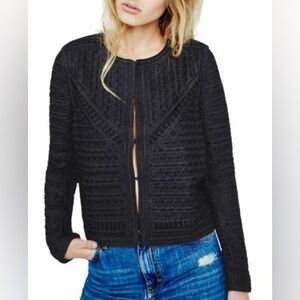 MAJE VERONE CROCHET JACKET BNWOT